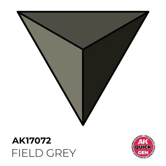 FIELD GREY 18 ml - QUICK GEN - AK Interactive AK17072 FIELD GREY 18 ml - QUICK GEN - AK Interactive AK17072