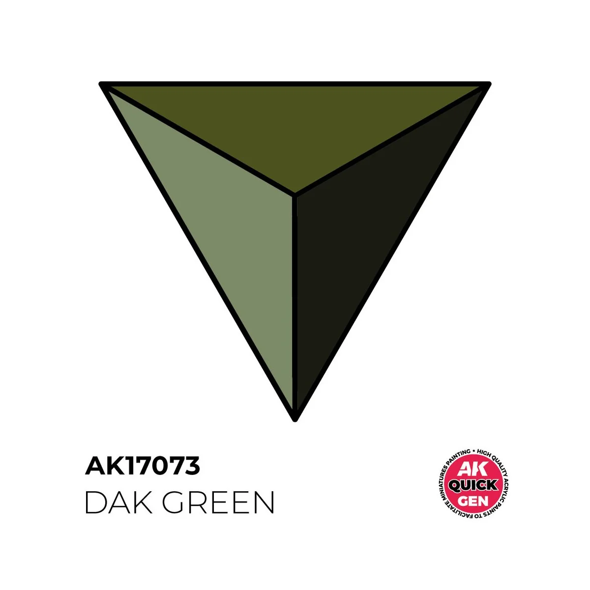 DAK GREEN 18 ml - QUICK GEN - AK Interactive AK17073