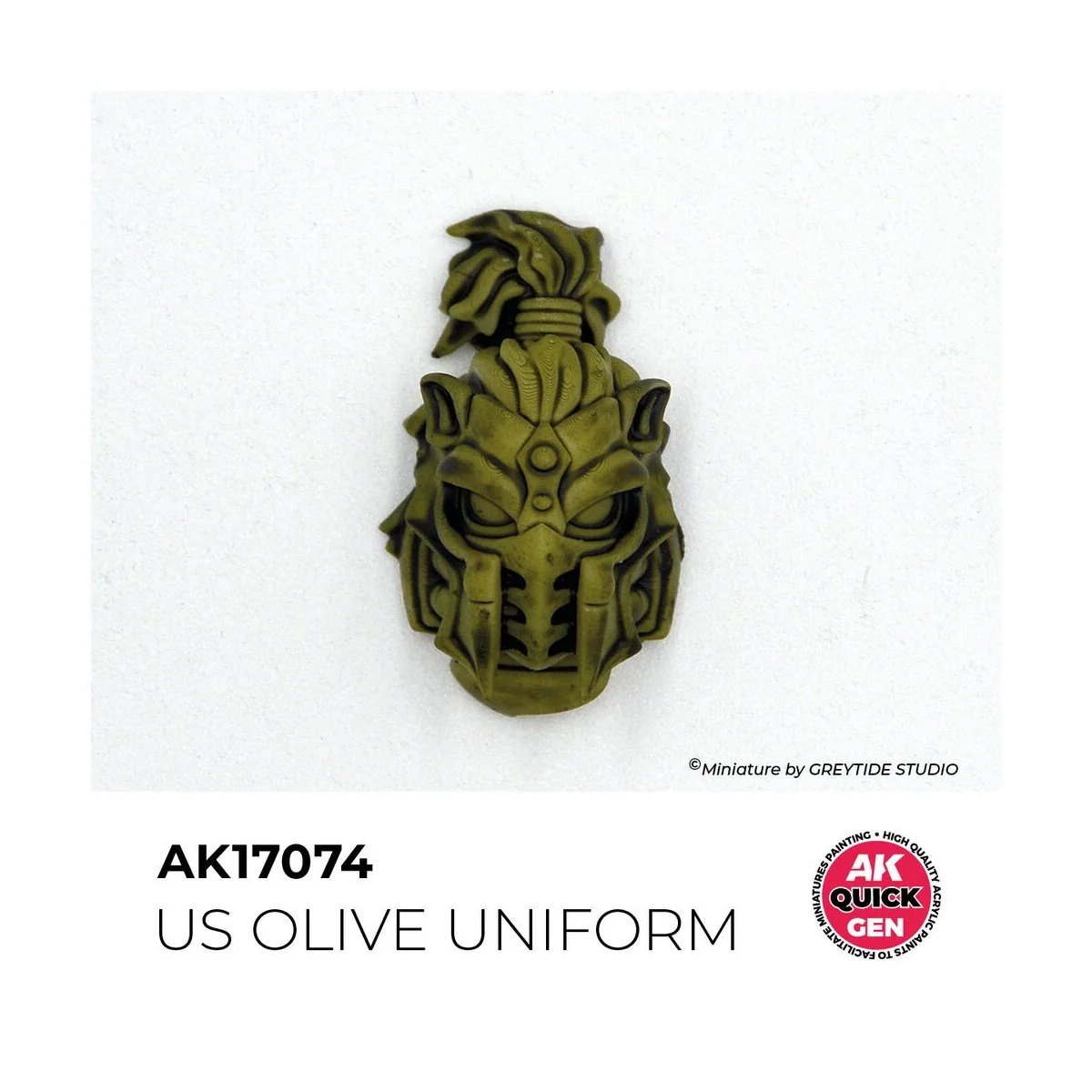 US OLIVE UNIFORM 18 ml - QUICK GEN - AK Interactive AK17074