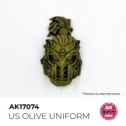 US OLIVE UNIFORM 18 ml - QUICK GEN - AK Interactive AK17074