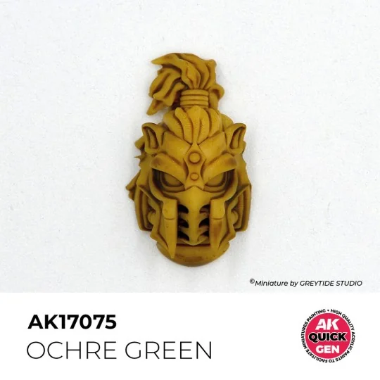 OCHRE GREEN 18 ml - QUICK GEN - AK Interactive AK17075 OCHRE GREEN 18 ml - QUICK GEN - AK Interactive AK17075