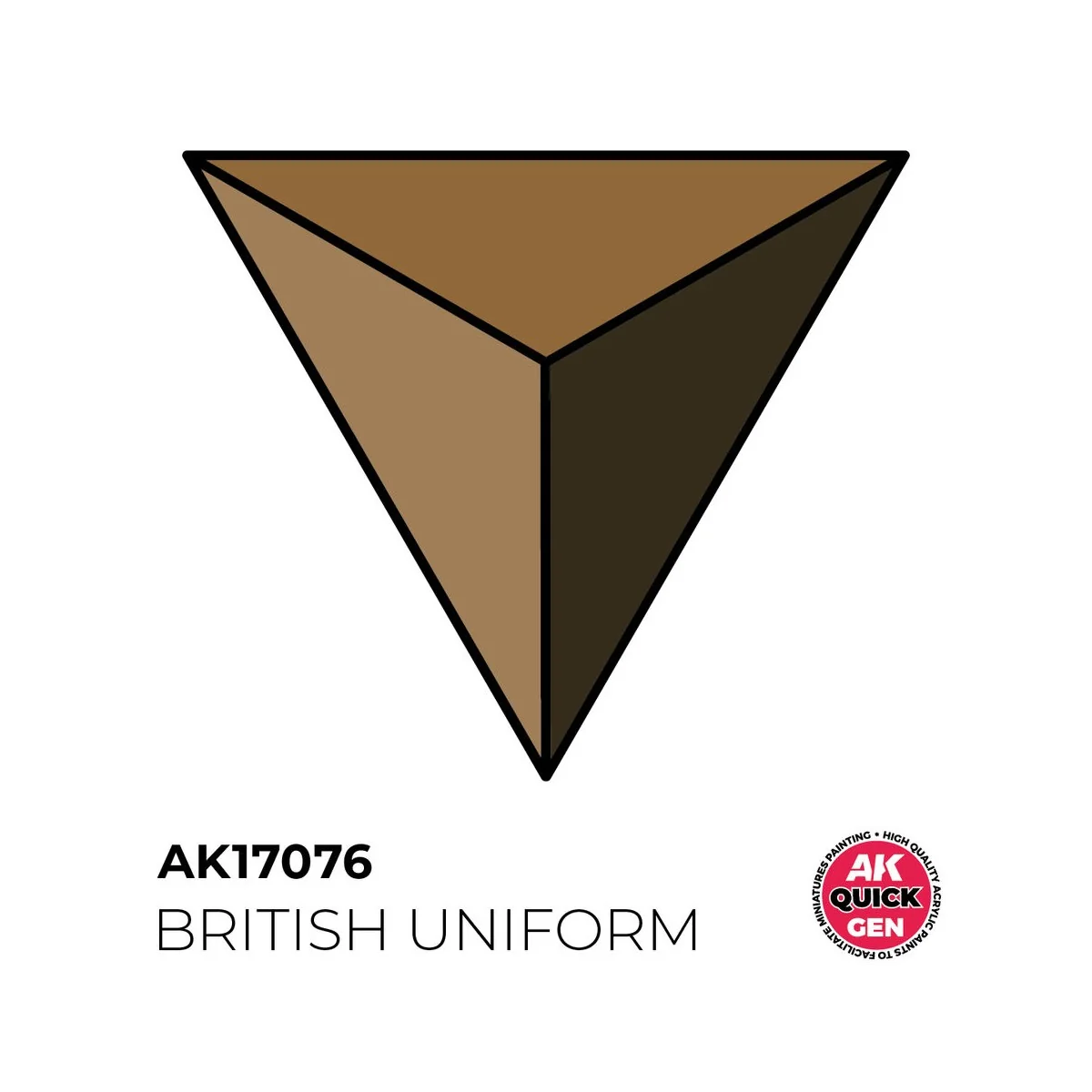 BRITISH UNIFORM 18 ml - QUICK GEN - AK Interactive AK17076 BRITISH UNIFORM 18 ml - QUICK GEN - AK Interactive AK17076