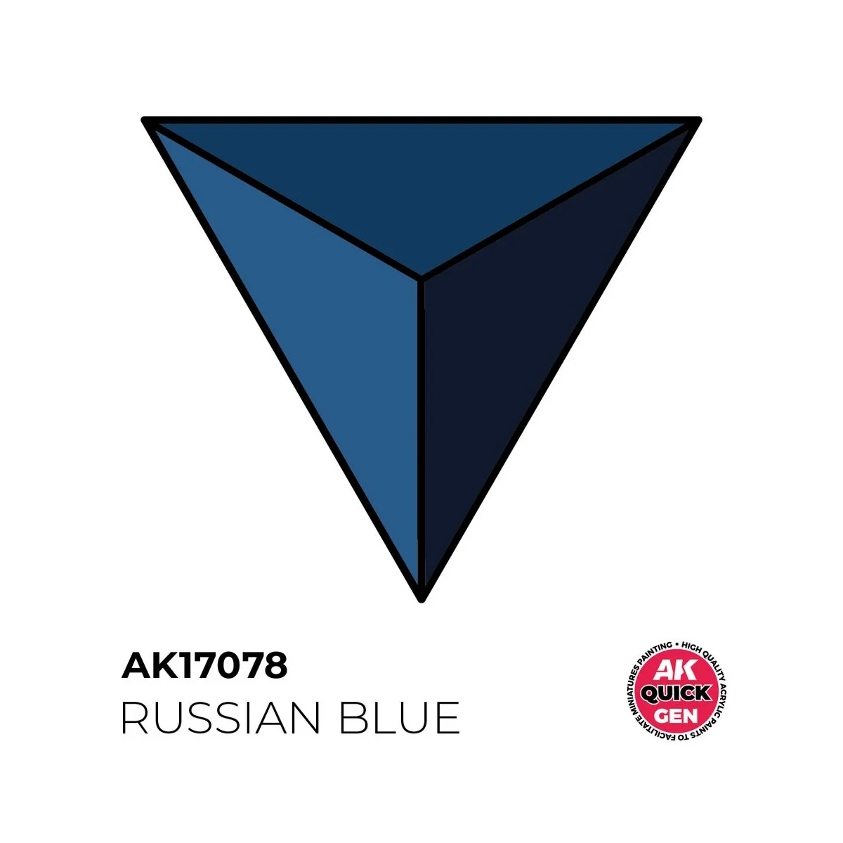 RUSSIAN BLUE 18 ml - QUICK GEN - AK Interactive AK17078