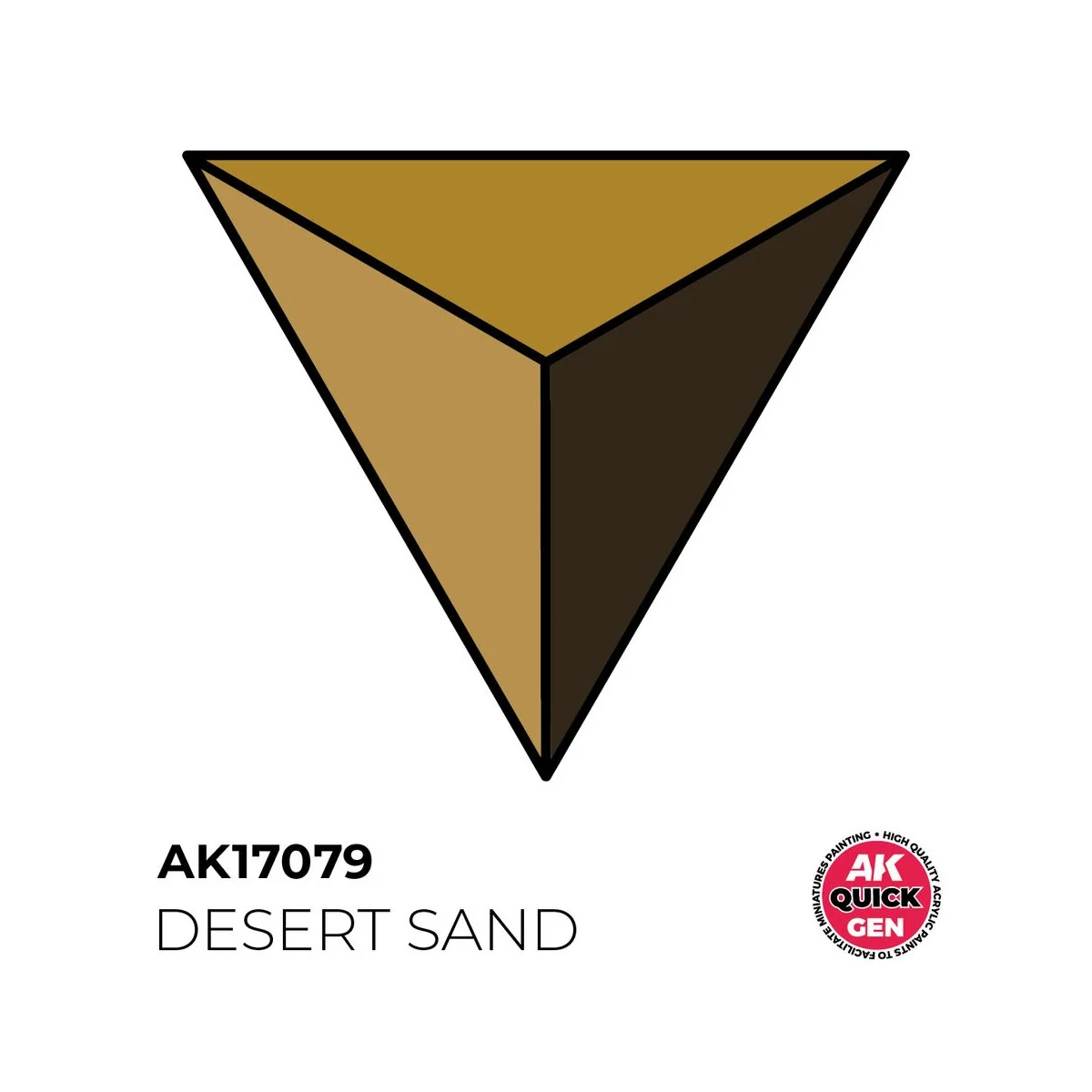 DESERT SAND 18 ml - QUICK GEN - AK Interactive AK17079 DESERT SAND 18 ml - QUICK GEN - AK Interactive AK17079