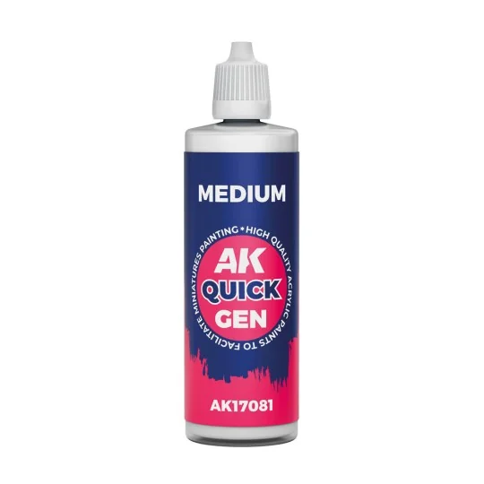 MEDIUM 60ml - QUICK GEN - AK Interactive AK17081 MEDIUM 60ml - QUICK GEN - AK Interactive AK17081
