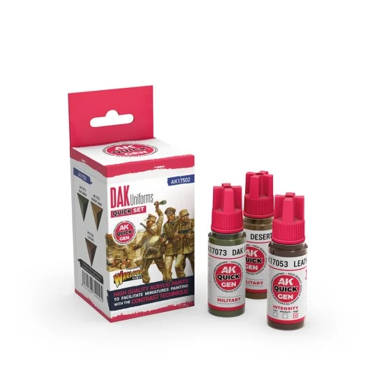 DAK UNIFORMS (QUICK GEN SET) - AK Interactive AK17502