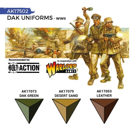 DAK UNIFORMS (QUICK GEN SET) - AK Interactive AK17502