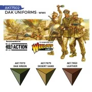 DAK UNIFORMS (QUICK GEN SET) - AK Interactive AK17502 DAK UNIFORMS (QUICK GEN SET) - AK Interactive AK17502
