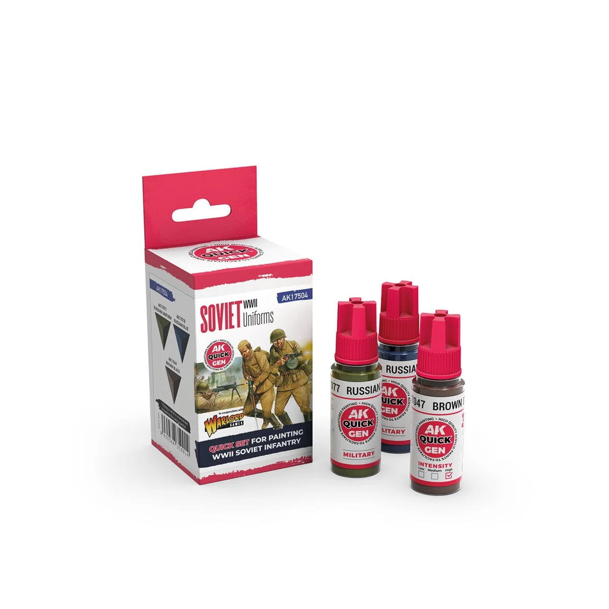 SOVIET UNIFORMS (QUICK GEN SET) - AK Interactive AK17504