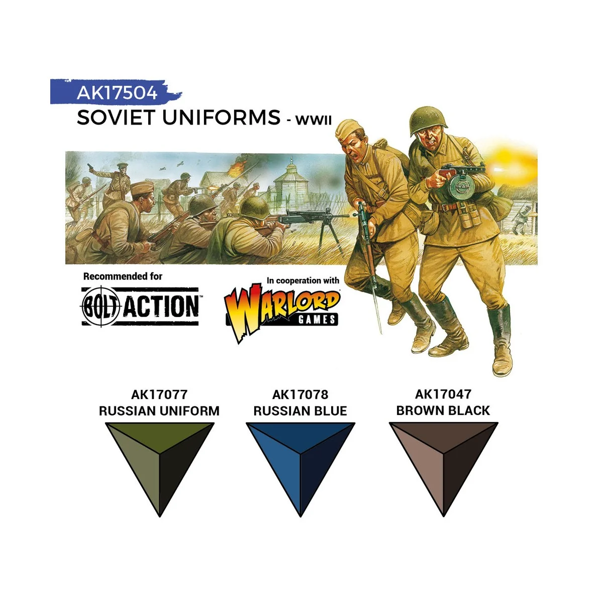SOVIET UNIFORMS (QUICK GEN SET) - AK Interactive AK17504