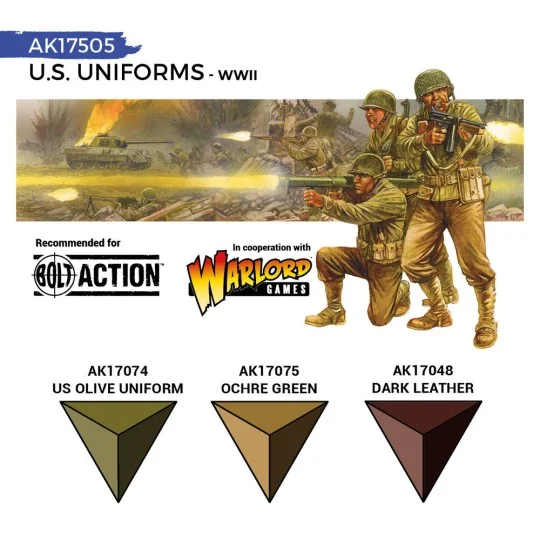 US UNIFORMS (QUICK GEN SET) - AK Interactive AK17505