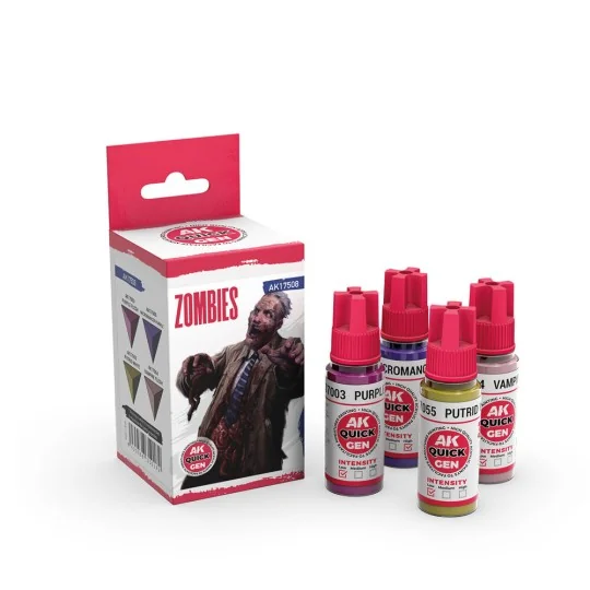 ZOMBIES (QUICK GEN SET) - AK Interactive AK17508 ZOMBIES (QUICK GEN SET) - AK Interactive AK17508