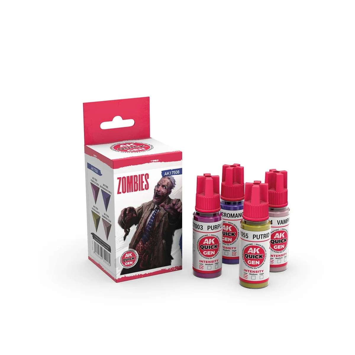 ZOMBIES (QUICK GEN SET) - AK Interactive AK17508 ZOMBIES (QUICK GEN SET) - AK Interactive AK17508