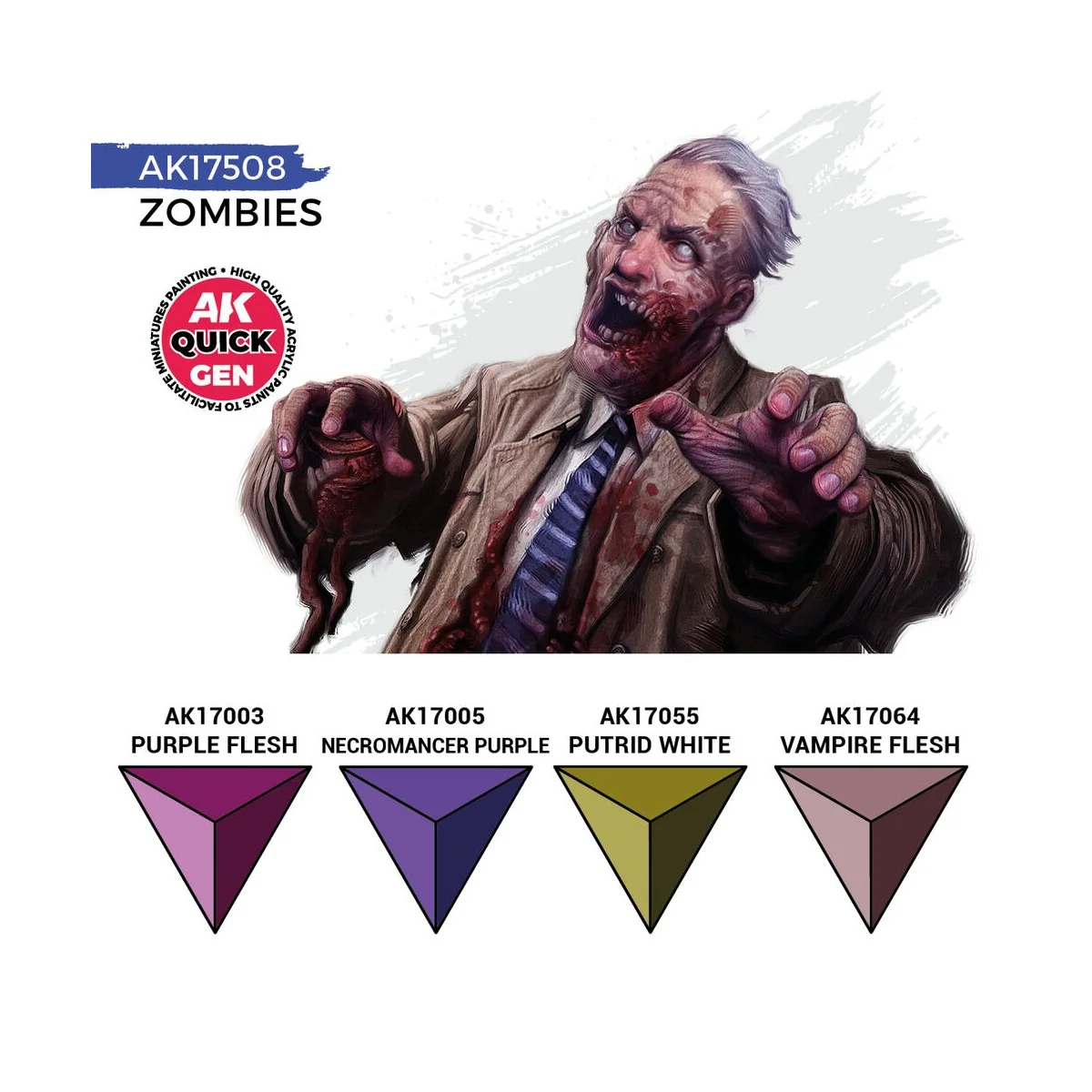 ZOMBIES (QUICK GEN SET) - AK Interactive AK17508