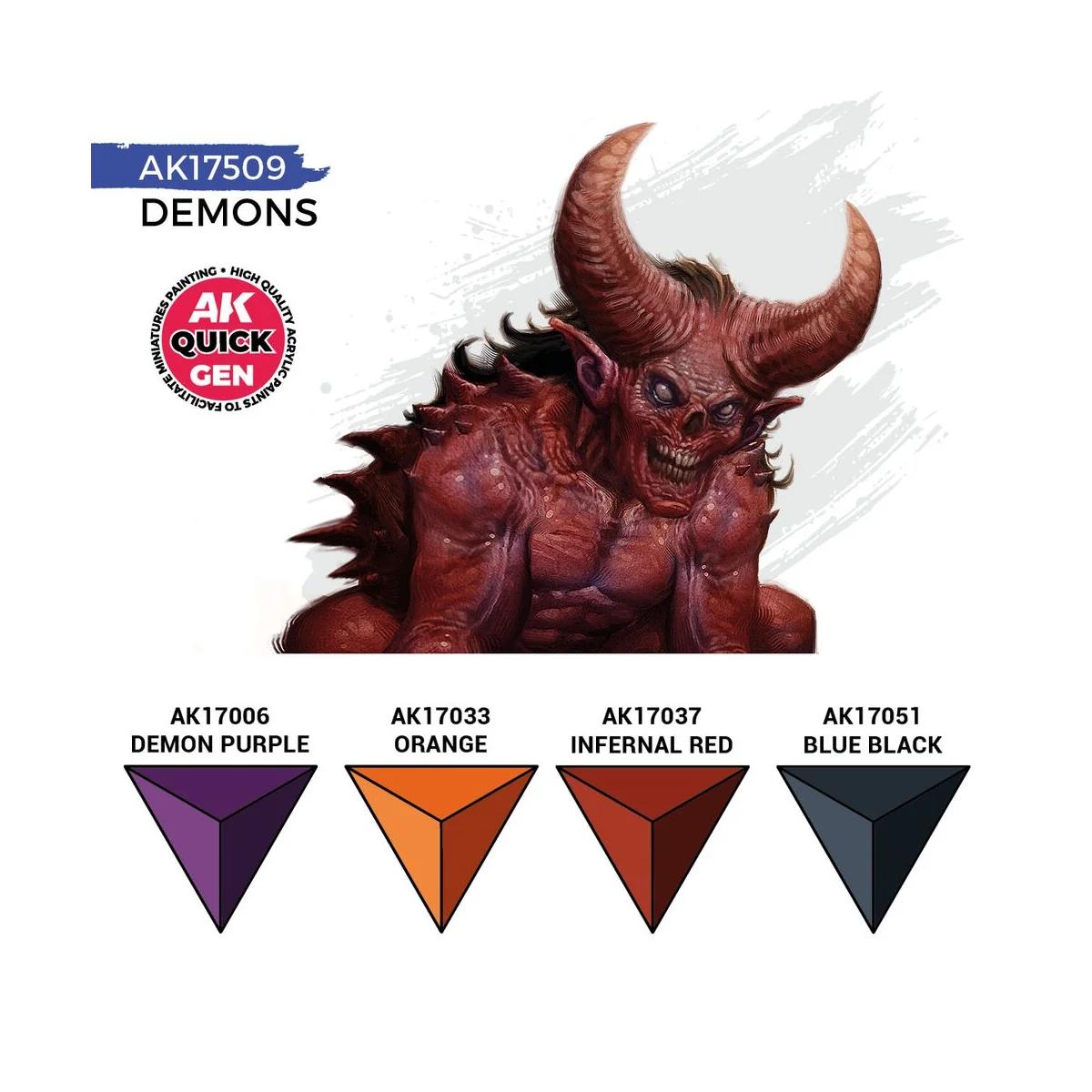 DEMONS (QUICK GEN SET) - AK Interactive AK17509