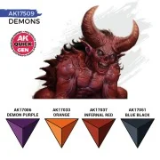 DEMONS (QUICK GEN SET) - AK Interactive AK17509