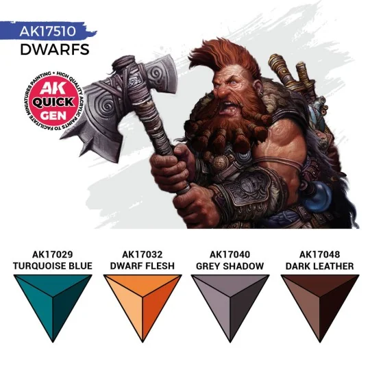 DWARFS (QUICK GEN SET) - AK Interactive AK17510