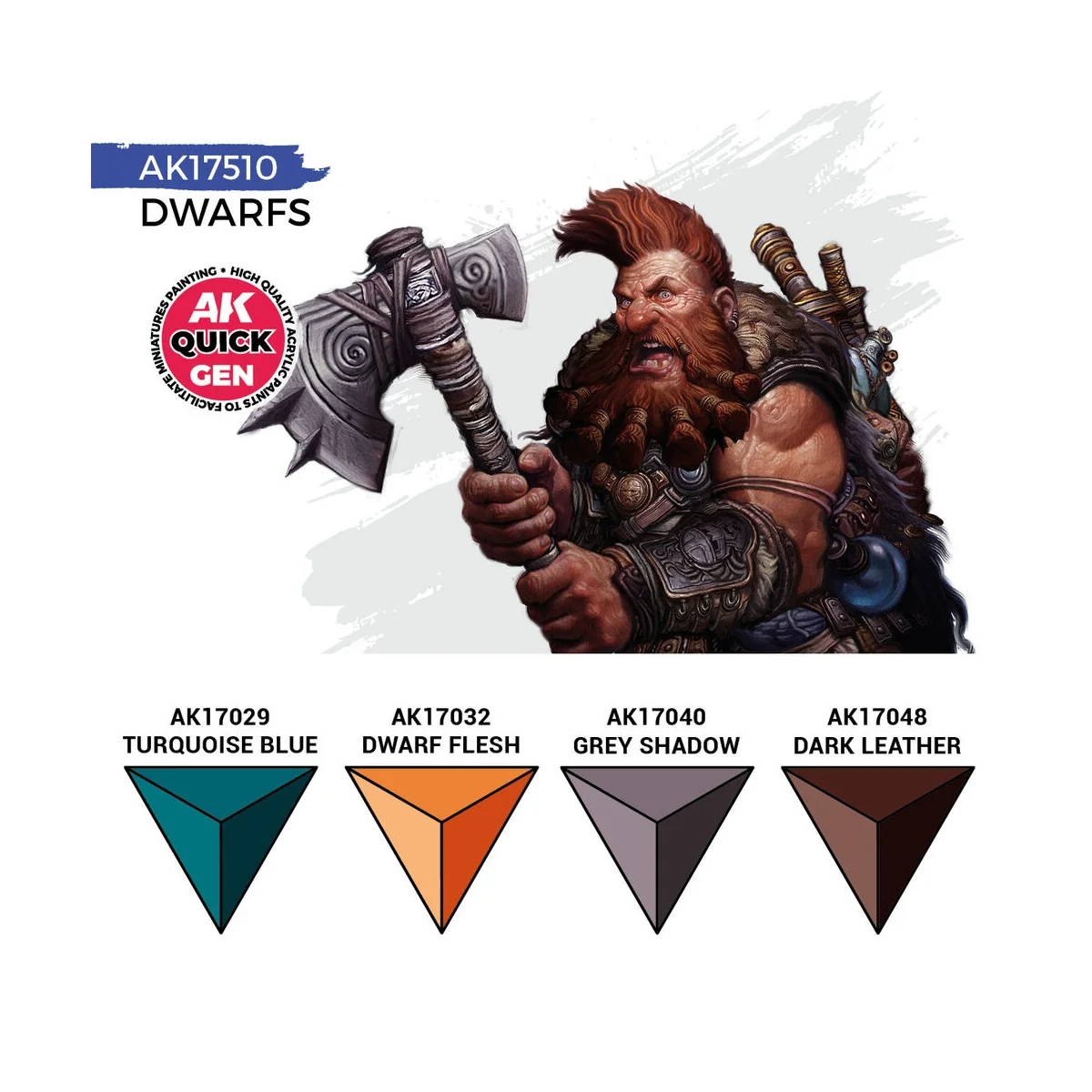 DWARFS (QUICK GEN SET) - AK Interactive AK17510