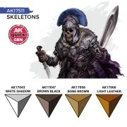 SKELETONS (QUICK GEN SET) - AK Interactive AK17511