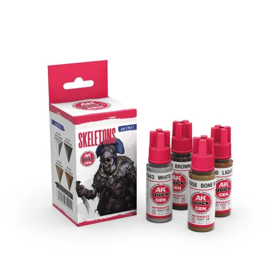 SKELETONS (QUICK GEN SET) - AK Interactive AK17511