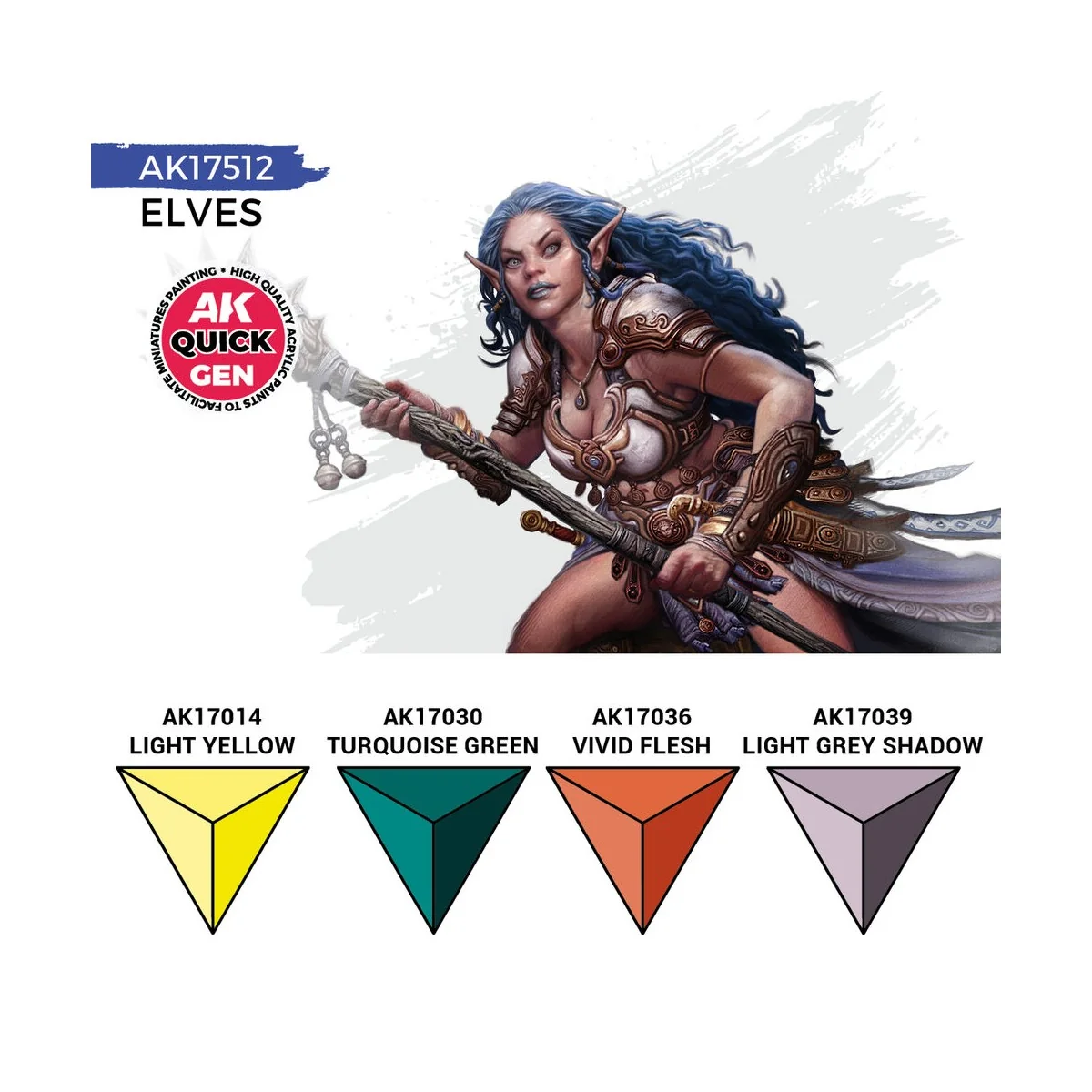 ELVES (QUICK GEN SET) - AK Interactive AK17512