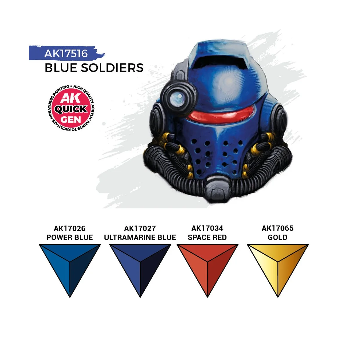 BLUE SOLDIERS (QUICK GEN SET) - AK Interactive AK17516