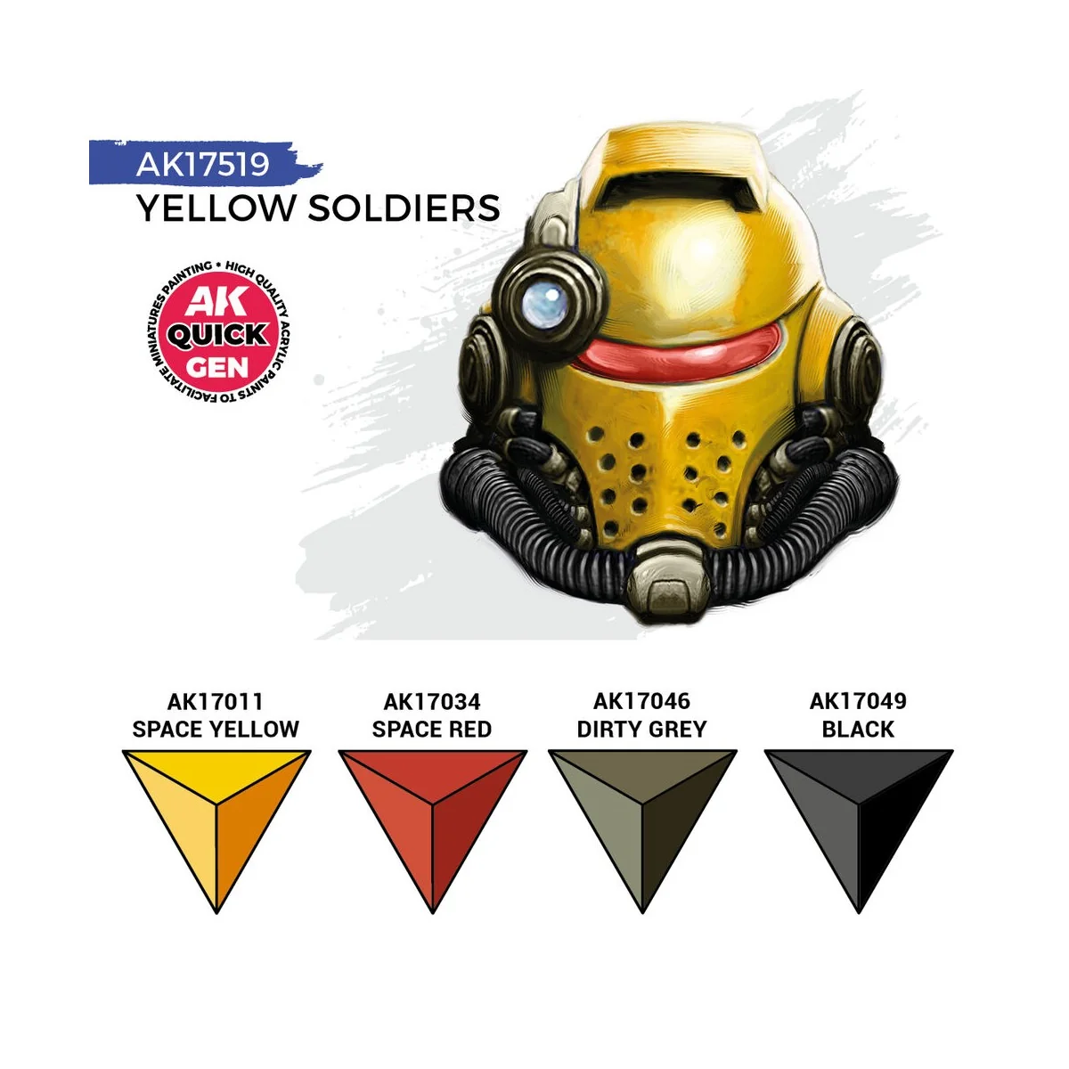 YELLOW SOLDIERS (QUICK GEN SET) - AK Interactive AK17519 YELLOW SOLDIERS (QUICK GEN SET) - AK Interactive AK17519