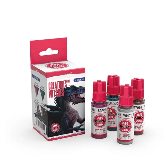 CREATURES AND WITCHES (QUICK GEN SET) - AK Interactive AK17520