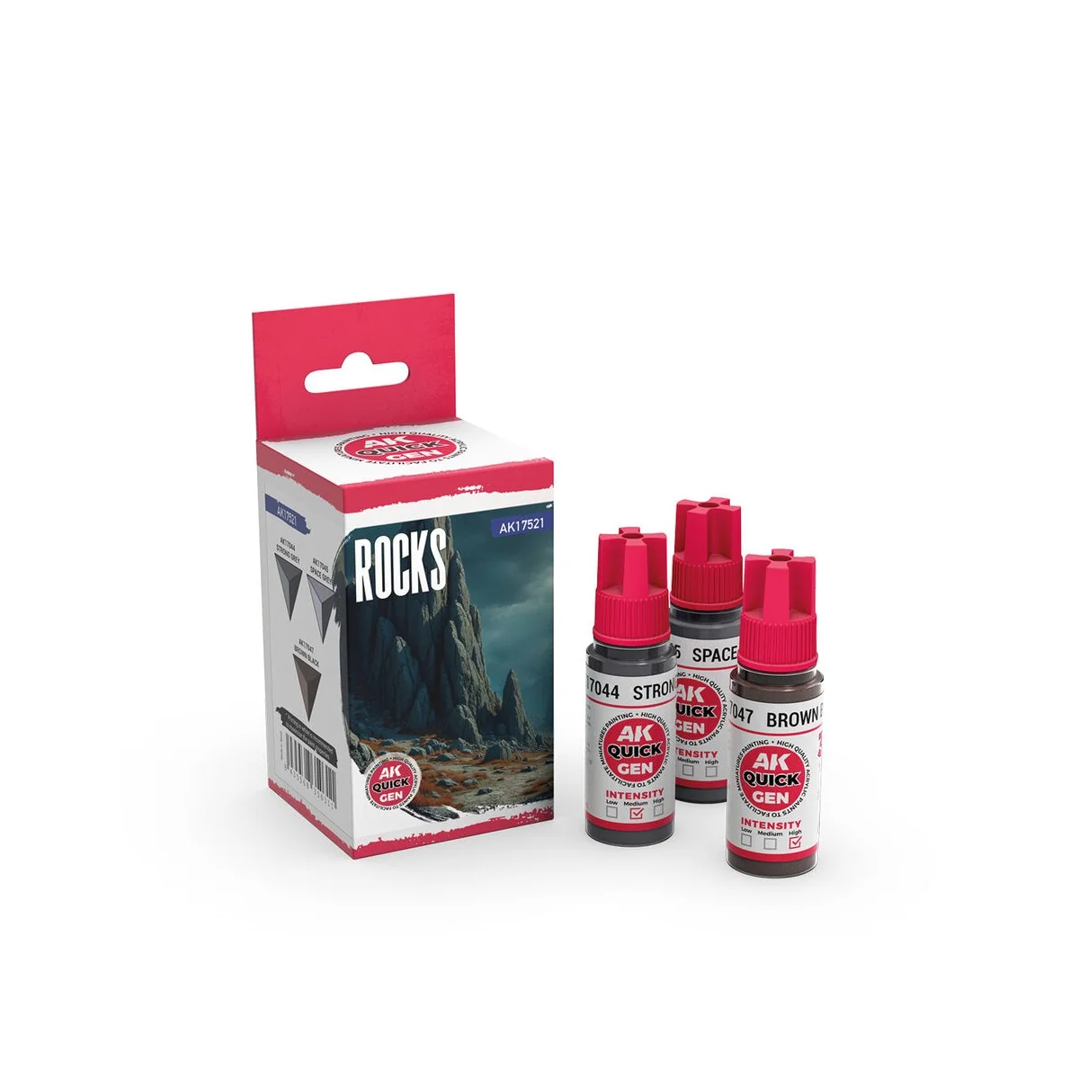 ROCKS (QUICK GEN SET) - AK Interactive AK17521