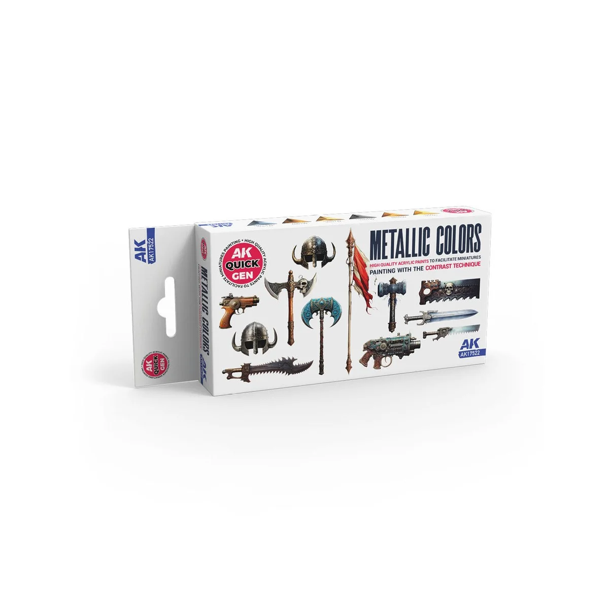 METALLICS (QUICK GEN SET) - AK Interactive AK17522