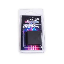 SQUARE BASES 40x40mm x 5 units - AK Interactive AK1117