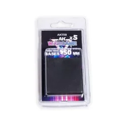 SQUARE BASES 50x50mm x 5 units - AK Interactive AK1118