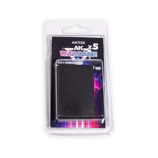 RECTANGULAR BASES 60x40mm x 5 units - AK Interactive AK1120