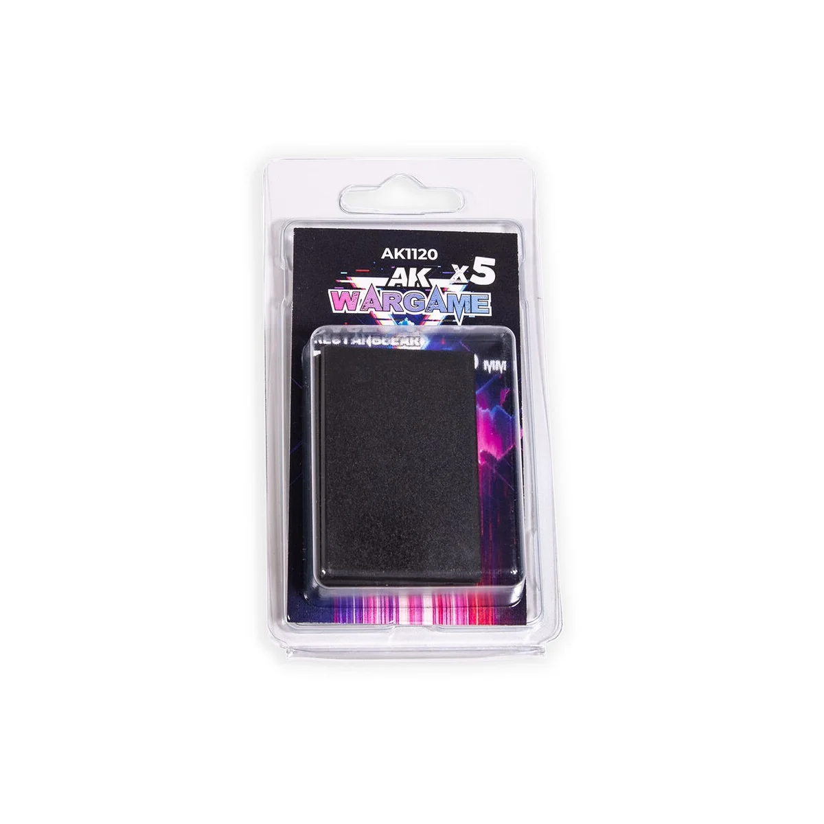 RECTANGULAR BASES 60x40mm x 5 units - AK Interactive AK1120