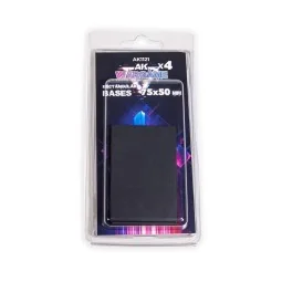 RECTANGULAR BASES 75x50mm x 4 units - AK Interactive AK1121