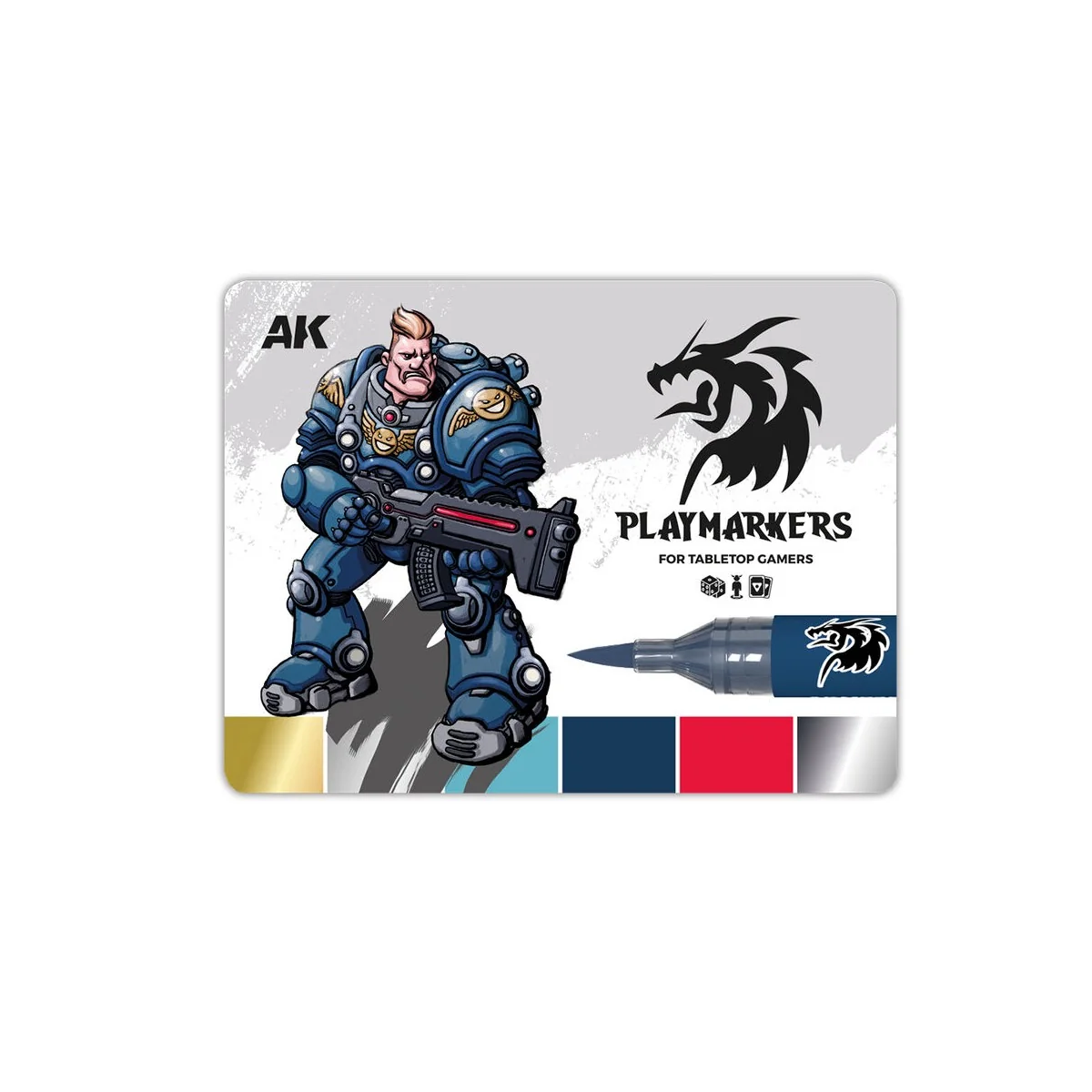 MOUSE PAD PLAYMARKERS 220x168mm - AK Interactive MCHD035