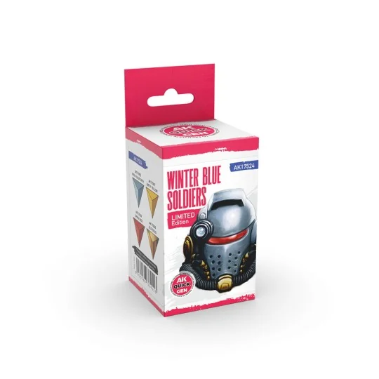 WINTER BLUE SOLDIERS (QUICK GEN SET) - AK Interactive AK17524 WINTER BLUE SOLDIERS (QUICK GEN SET) - AK Interactive AK17524