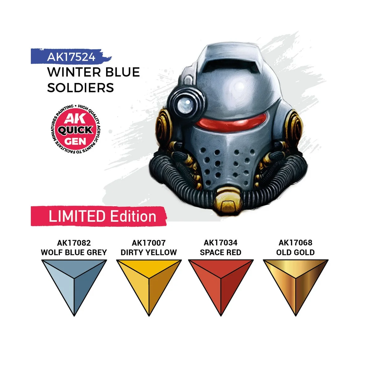 WINTER BLUE SOLDIERS (QUICK GEN SET) - AK Interactive AK17524 WINTER BLUE SOLDIERS (QUICK GEN SET) - AK Interactive AK17524