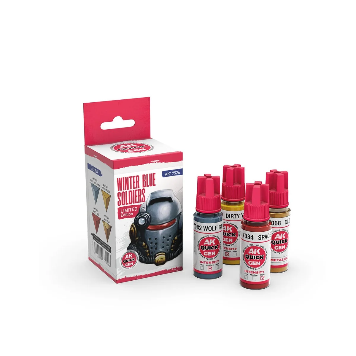 WINTER BLUE SOLDIERS (QUICK GEN SET) - AK Interactive AK17524 WINTER BLUE SOLDIERS (QUICK GEN SET) - AK Interactive AK17524