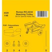 Romeo Ro.43/44 Beaching Trolley - CMK 129-4329
