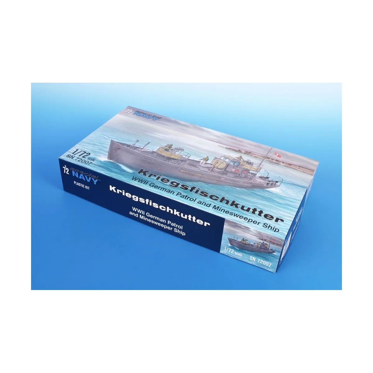 Kriegsfischkutter ‘WWII German Patrol and Minesweeper Ship’, 1/72 -...