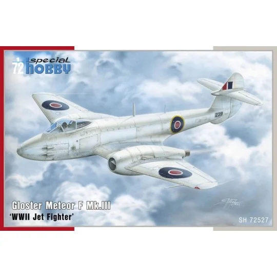 Gloster Meteor F Mk.III ‘WWII Jet Fighter’, 1/72 - Special Hobby 10...
