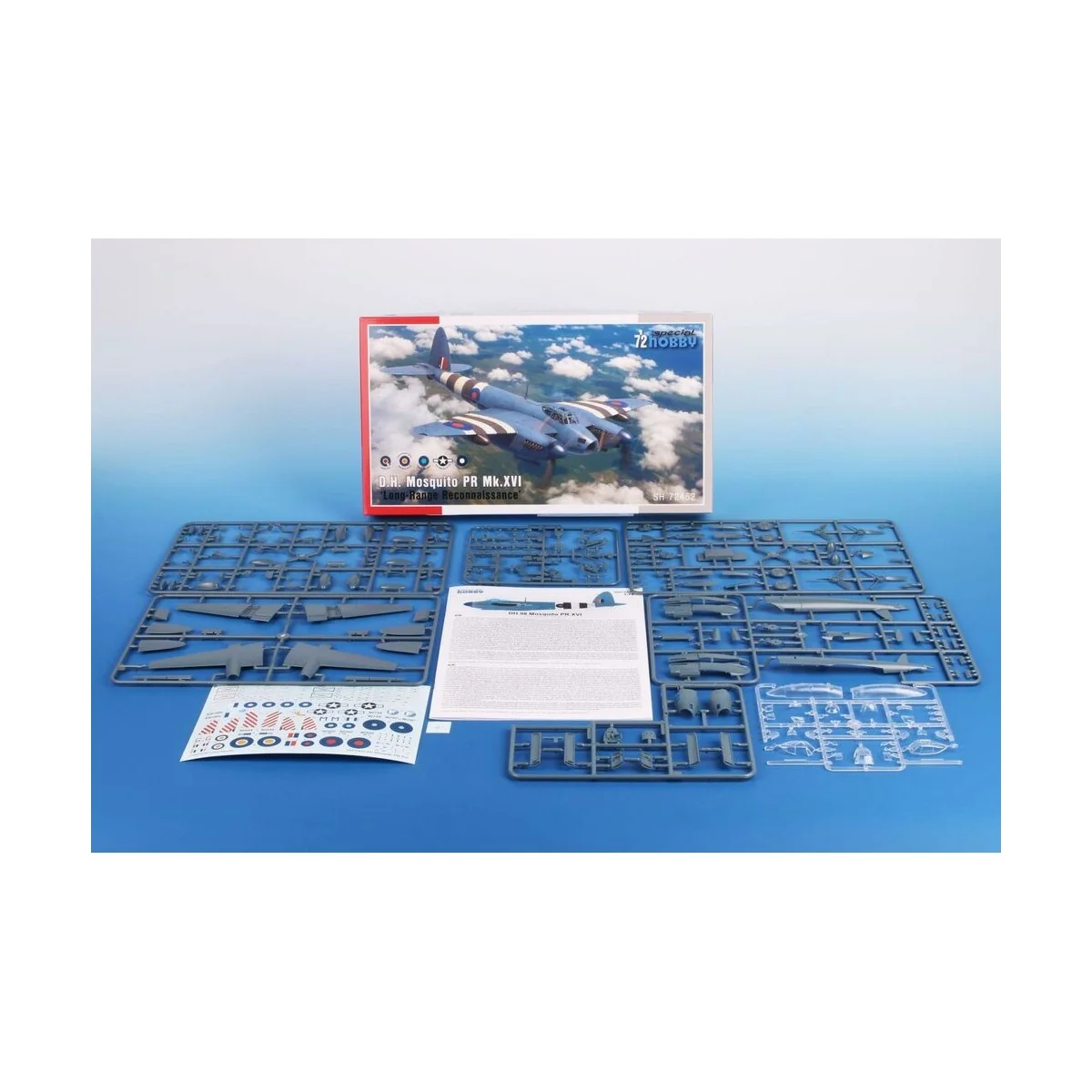 DH. Mosquito PR Mk.XVI ‘Long-Range Reconnaissance’, 1/72 - Special ...