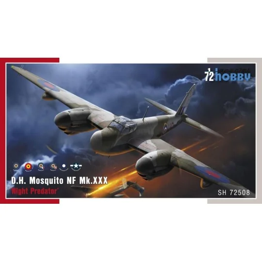 DH.98 Mosquito NF Mk.XXX ‘Night Predator’, 1/72 - Special Hobby 100... DH.98 Mosquito NF Mk.XXX ‘Night Predator’, 1/72 - Special Hobby 100...