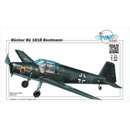 Bücker Bü 181B Bestmann - Planet Models 129-PLT285