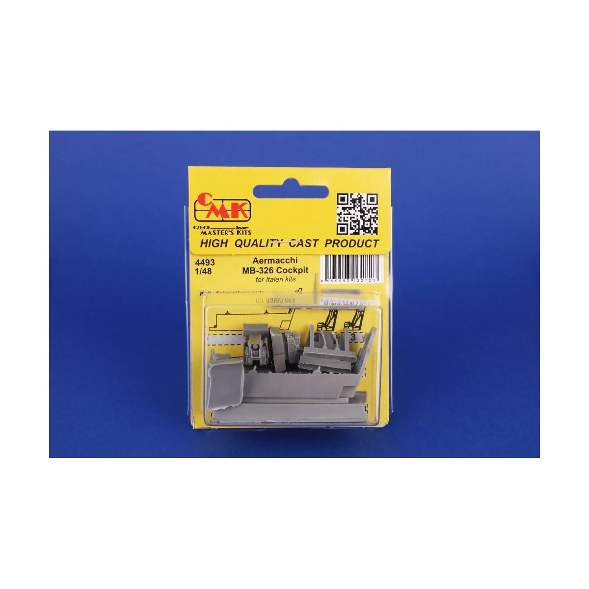 Aermacchi MB-326 Cockpit for Italeri, 1/48 - CMK 129-4493
