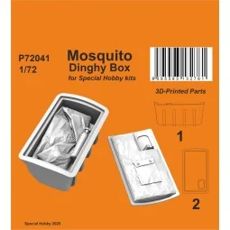 Mosquito Dinghy Box for Special Hobby kits - Special Hobby 129-P72041