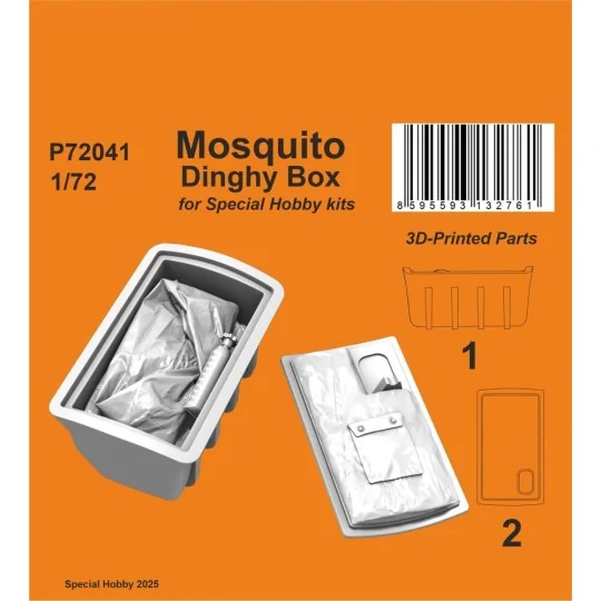 Mosquito Dinghy Box for Special Hobby kits, 1/72 - Special Hobby 12... Mosquito Dinghy Box for Special Hobby kits, 1/72 - Special Hobby 12...