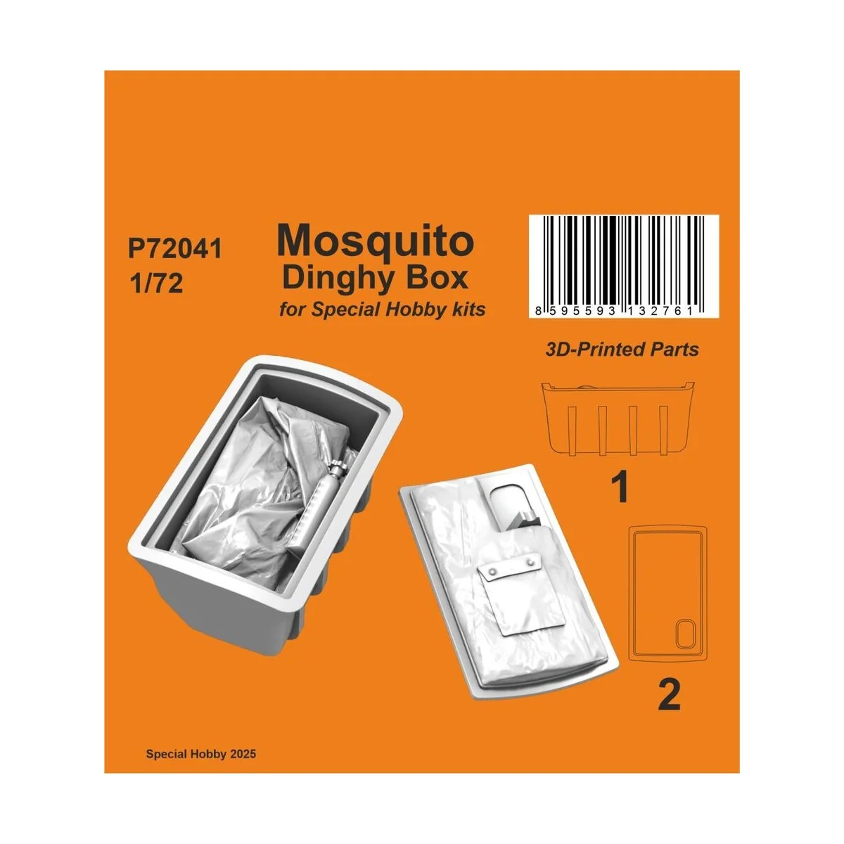 Mosquito Dinghy Box for Special Hobby kits, 1/72 - Special Hobby 12... Mosquito Dinghy Box for Special Hobby kits, 1/72 - Special Hobby 12...