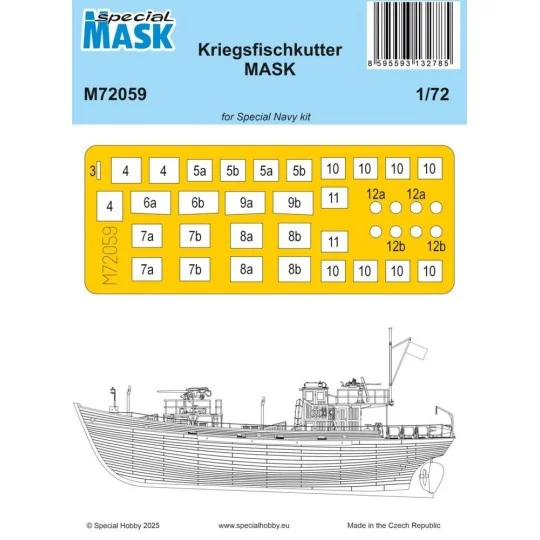 Kriegsfischkutter MASK - Special Hobby 100-M72059